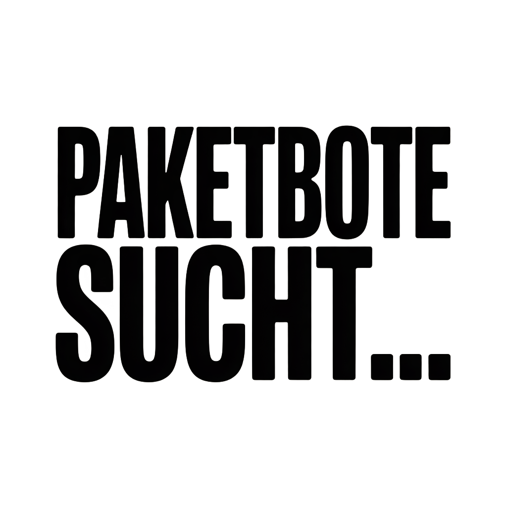 PAKETBOTE SUCHT…