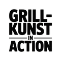 Grill-Kunst in Action