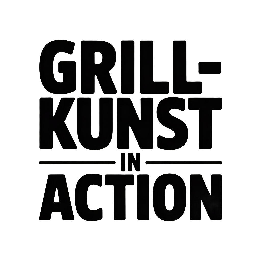 Grill-Kunst in Action