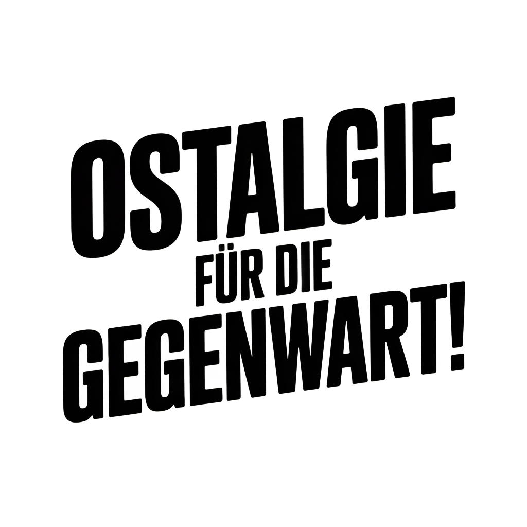 Ostalgie für die Gegenwart!