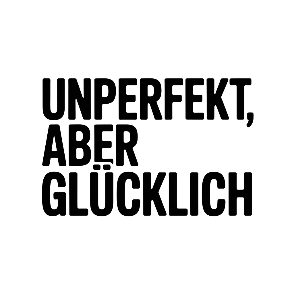 Unperfekt, aber glücklich