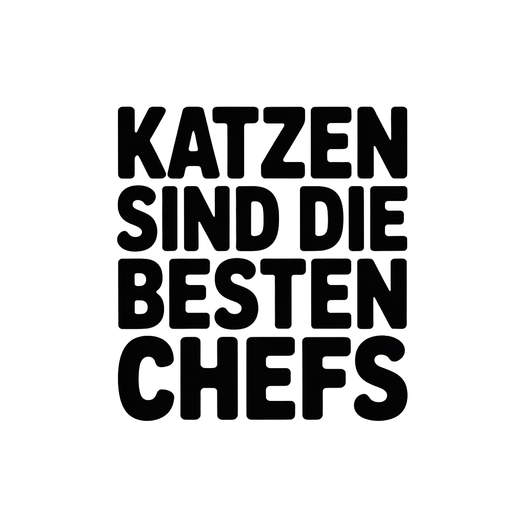 Katzen sind die besten Chefs