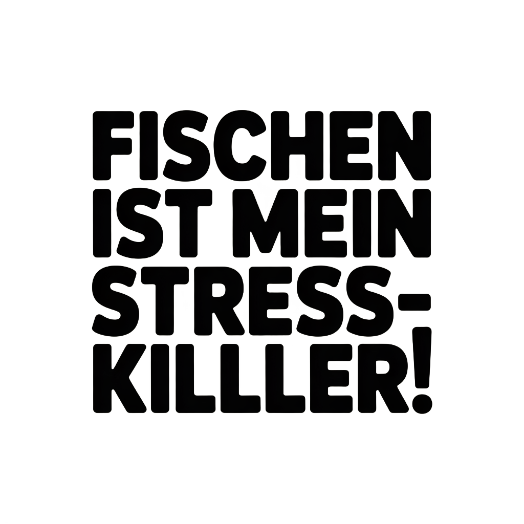 Fischen ist mein Stresskiller!