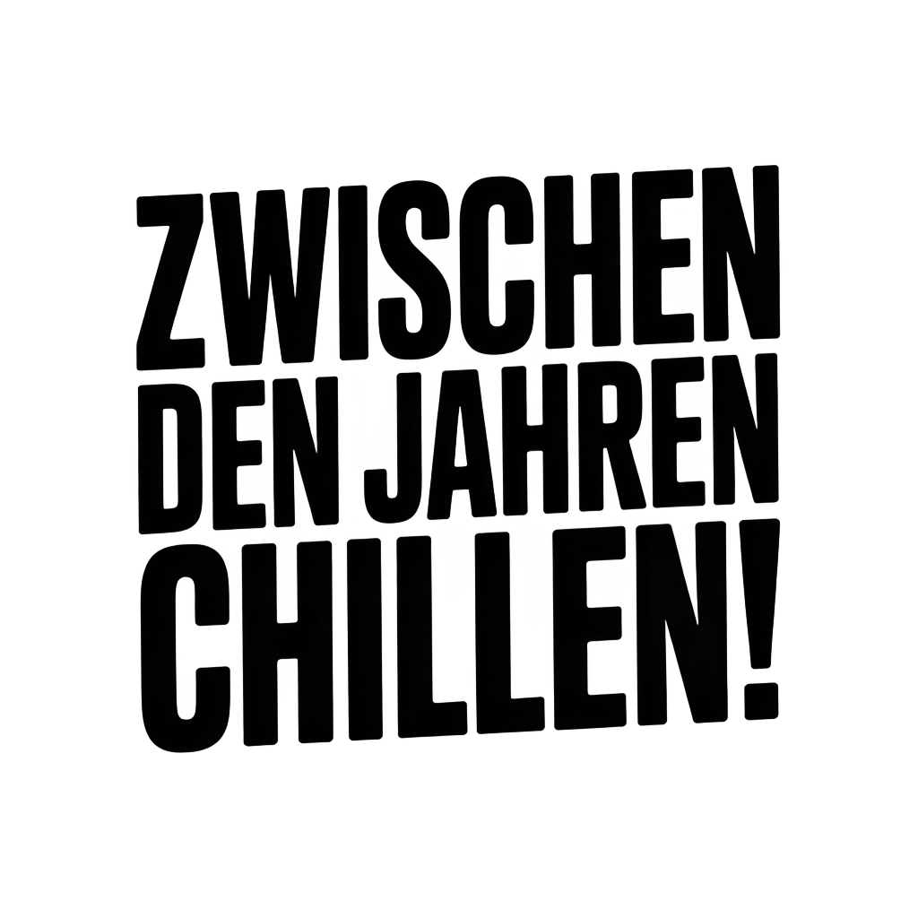 Zwischen den Jahren chillen!