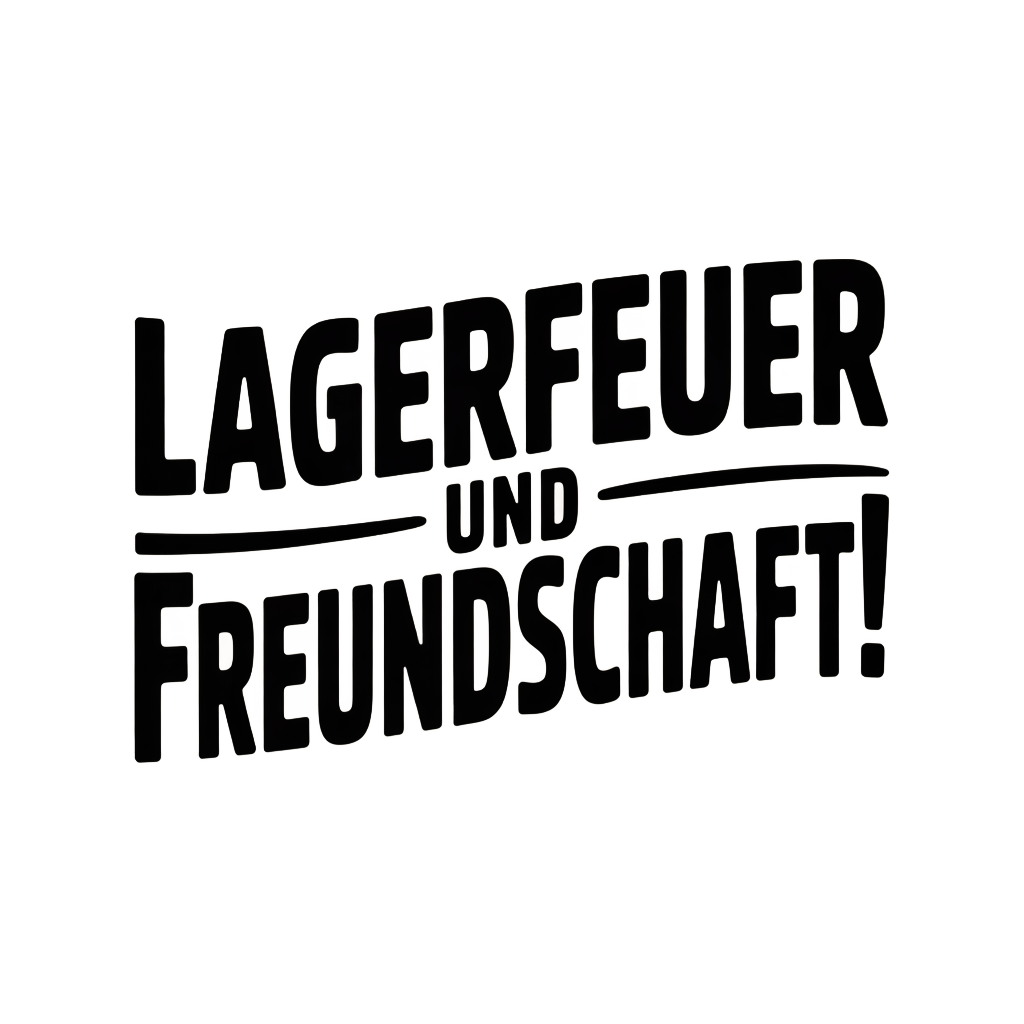 Lagerfeuer und Freundschaft!