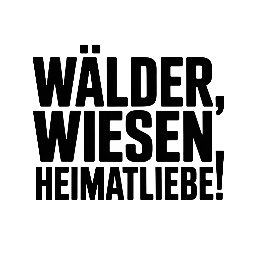 Wälder, Wiesen, Heimatliebe!