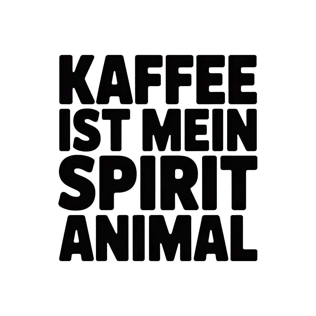Kaffee ist mein Spirit Animal