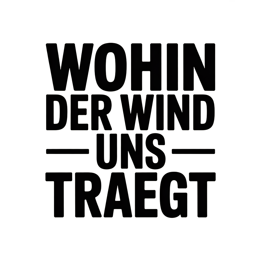 Wohin der Wind uns traegt