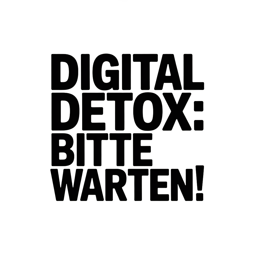 Digital Detox: Bitte warten!
