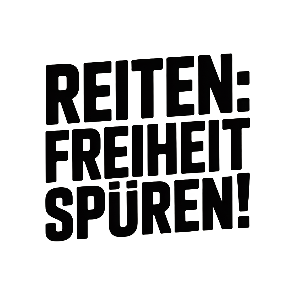Reiten: Freiheit spüren!