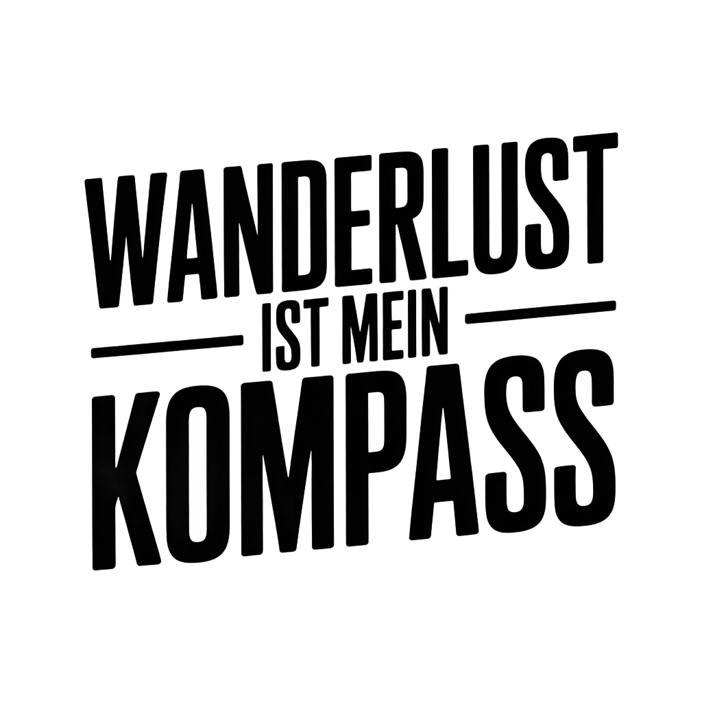 Wanderlust ist mein Kompass
