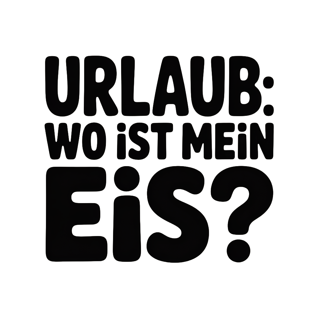 Urlaub: Wo ist mein Eis?