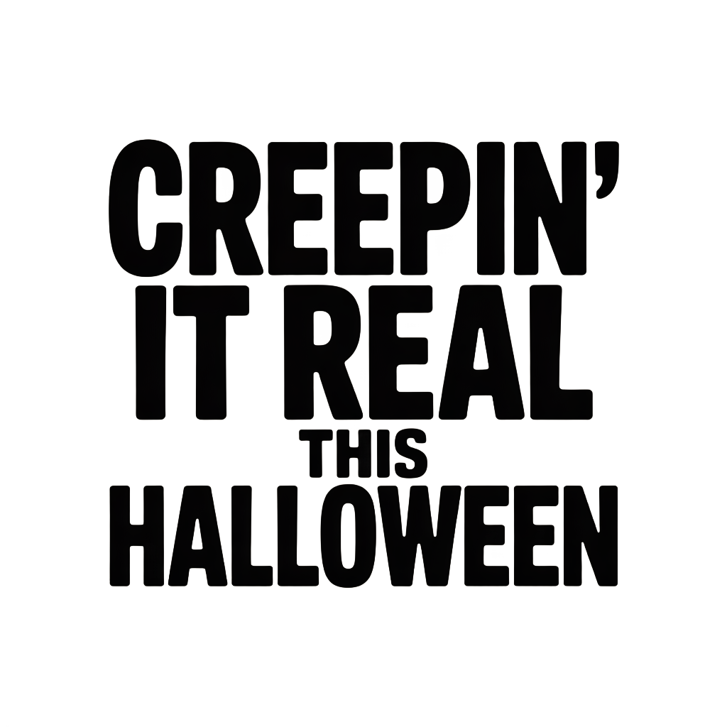 Creepin' it real this Halloween