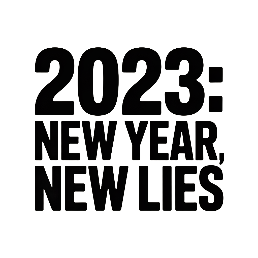 2023: New Year, New Lies