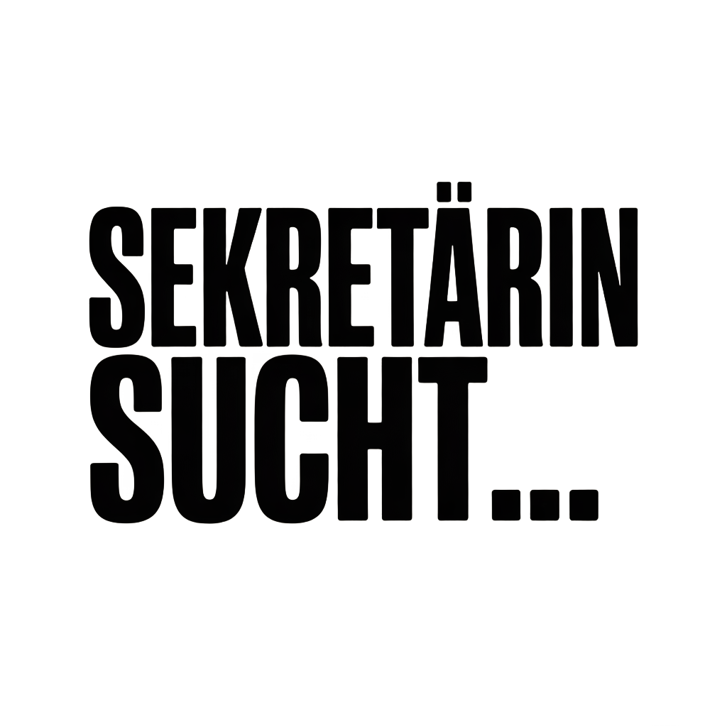 SEKRETÄRIN SUCHT…