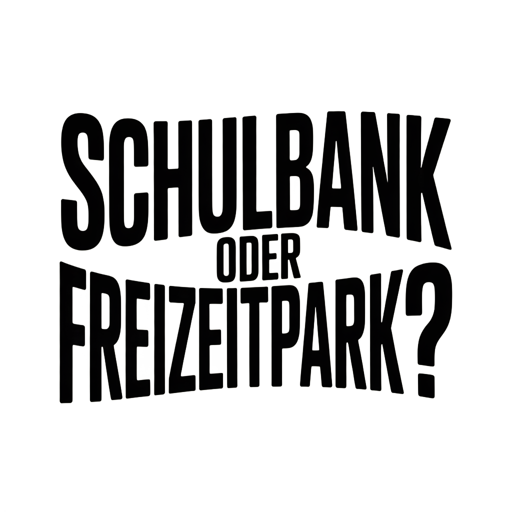 Schulbank oder Freizeitpark?