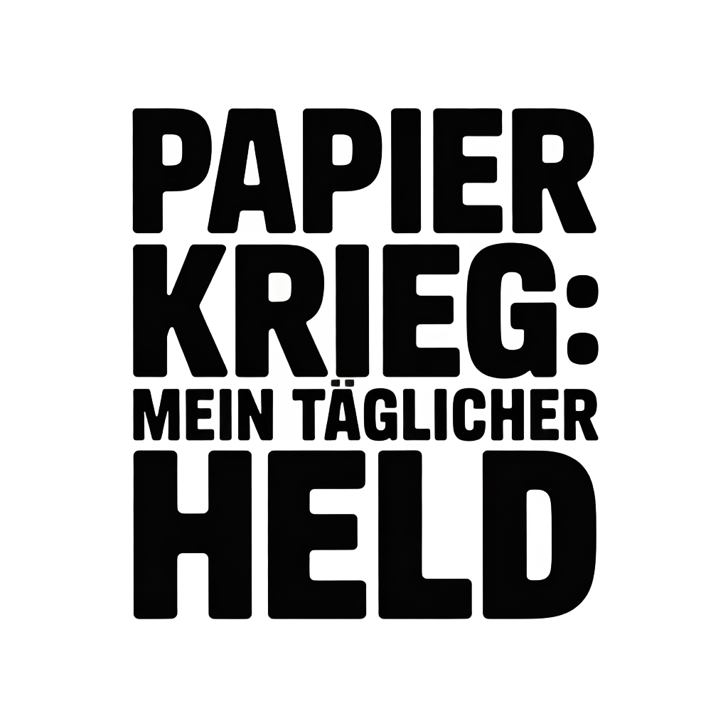 Papierkrieg: Mein täglicher Held