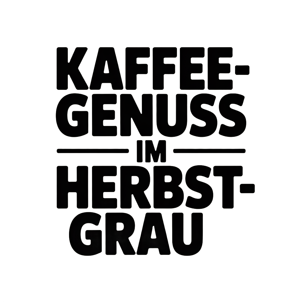 Kaffeegenuss im Herbstgrau