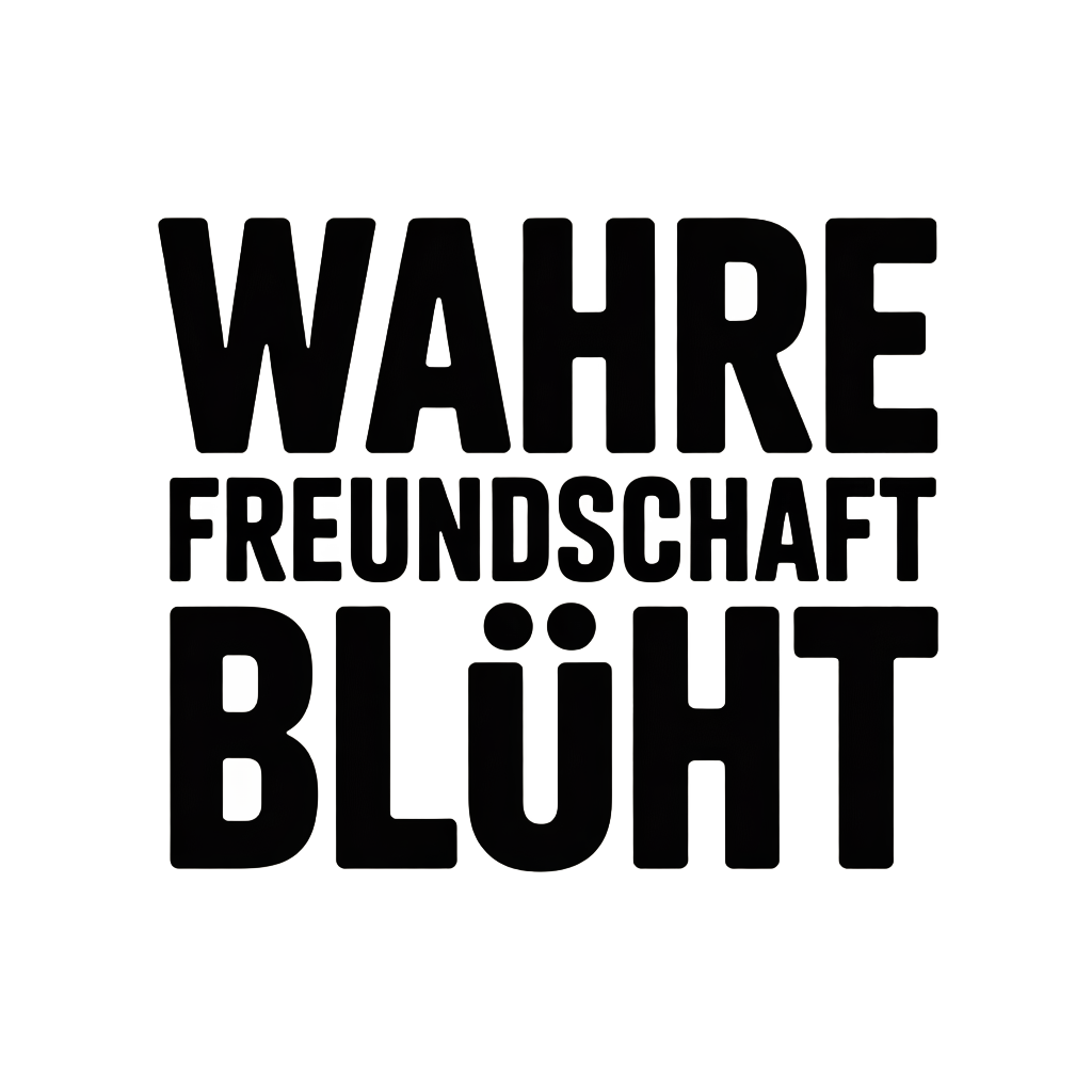 Wahre Freundschaft blüht