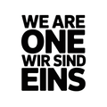 We Are One / Wir sind eins