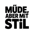 Müde, aber mit Stil