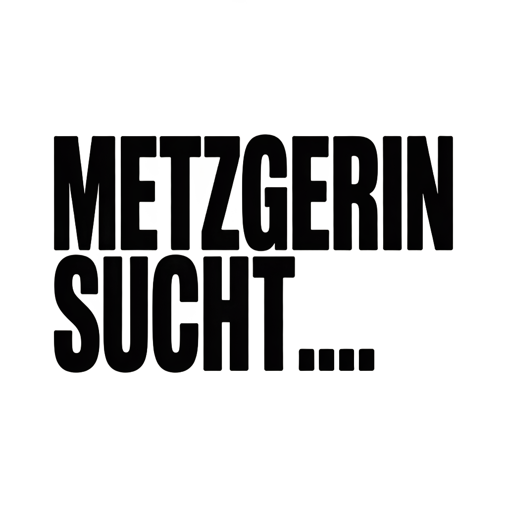 METZGERIN SUCHT…